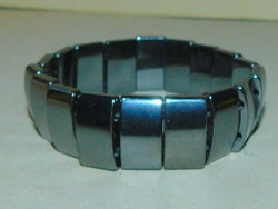 Energetix hematite - a bloodstone unisex bracelet - with the healing effect of magnetism
