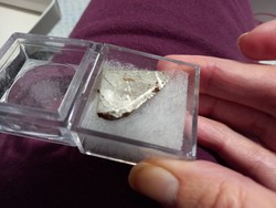 Original prestigious 2.5 cm x 2.1 cm mono meteorite collection !! Non-Chinese fake °°