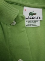 Lacoste is green