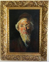 UJVÁRY IGNÁC - Rabbi portré