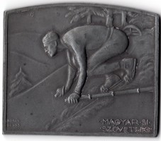 Lajos Berán (1882-1943): Hungarian ski association commemorative medal