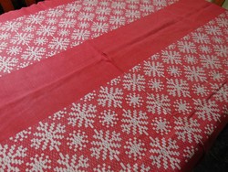 Patterned tablecloth in retro material, 150 x 116 cm.