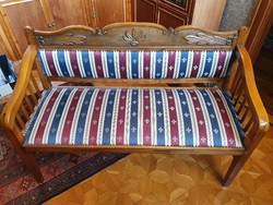 Szófa - kanépa kárpitozott eladó