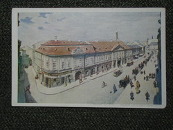 Budapest Athenaeum egykori épülete képeslap