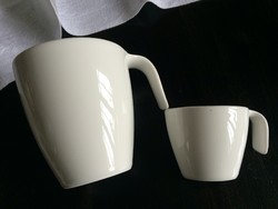 V & b exclusive new cream white mug and coffee cup