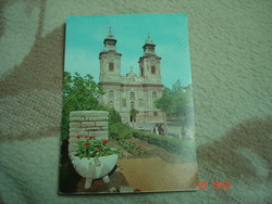 Postcard-celldömölk-Benedictine church