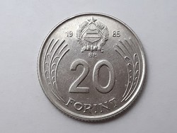 Hungarian 20 forint 1985 coin - Hungarian metal twenty 20 ft 1985 coin