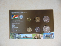 Seychelle - Szigetek 6 darab érme bliszterben