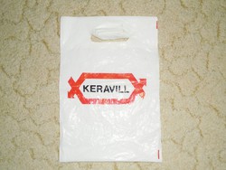 Retro Keravill - bolt áruház reklámszatyor reklám nylon nejlon szatyor zacskó - 1970-1980-as évekből