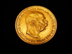 Arany 10 Korona, I. Ferencz József 1912, nagyon szép