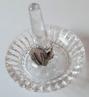 Old jewelry glass bowl