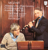 Mozart-Vester, Mozart-Ensemble Amsterdam,Brüggen -2 Flute Concerrtos / Andante KV 315 / K. 315 (LP)