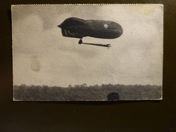 Léghajó I. világháborús képeslap