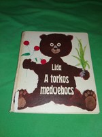 1977. LIDA :A torkos medvebocs rajzaival Kondor Lajos rajzaivala képek szerint MÓRA Könyvkiadó