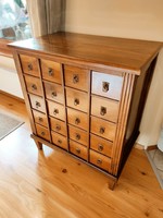 Multi-drawer Old German dresser