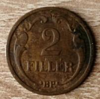 2 Fillér 1936 BP.