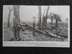 World War I Western Front - French Postcard
