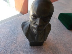 Lenin szobor fémből,.,14 cm