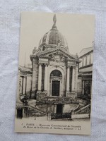 Antik francia fotólap/képeslap Párizs 'A Jótékonysági Bazár' tűzesetének emlékműve 1910 körüli