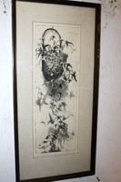 Mary Hertay rare etching 231