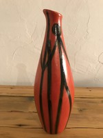 Retro Tófej Kerámia váza T-102