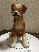 Boxer kutya szobor