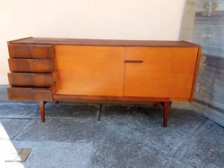Mid century Czechoslovak chest of drawers, sideboard up závody