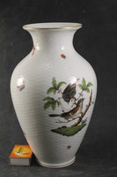 Herendi rotschild fonott váza 338