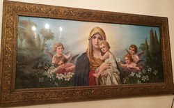 Szűz Mária a kis Jézussal és angyalokkal (20. század első fele)