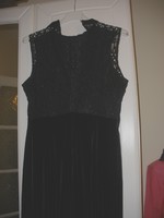 Overalls black velvet lace, beautiful