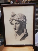 Kosztka Margit grafika ceruza rajz