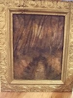Mednyánszky szignóval öreg olaj vászon festmény