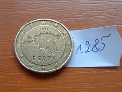 ÉSZTORSZÁG 50 EURO CENT 2011 #1285