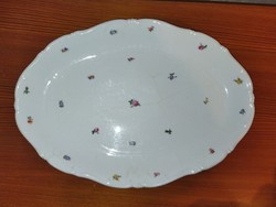 Zsolnay porcelain oval meat bowl