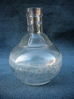 Old adriatica liqueur glass bottle