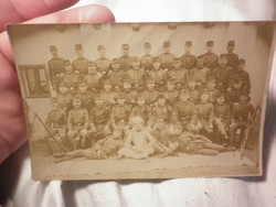 I.világháborús szakasz katona fotó fénykép csoportkép