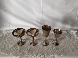 1, -Ft fabulous silver-plated cups and cups, goblet in one