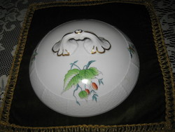Herend hecsedlis soup bowl lid 20 cm, bottom connector size 16.2 cm