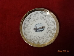 Bavaria German porcelain coffee cup placemat with the inscription venezia canal grande. He has! Jókai.