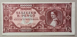 Magyarország 100000 B.- Pengő 1946 XF