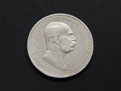 Joseph Francis I silver 5 crowns 1908