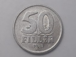 Hungarian 50 pence 1988 coin - Hungarian alu 50 penny 1988 coin