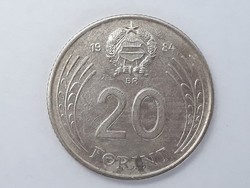 Magyarország 20 Forint 1984 érme - Magyar fém húszas 20 Ft 1984 pénzérme