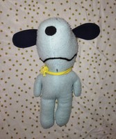 RETRO Snoopy plüss kutya 30cm régi játék