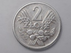 Poland 2 zloty 1958 coin - Polish 2 zl 1958 foreign coin
