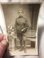 I világháborús katona fotó fénykép