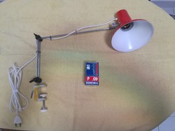 Retro asztallapra rögzíthető lámpa