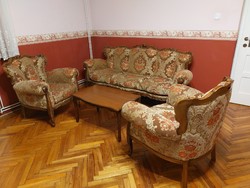 Neo-baroque style lounge set