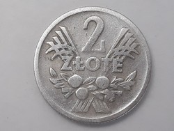 Poland 2 zloty 1958 coin - Polish 2 zl 1958 foreign coin