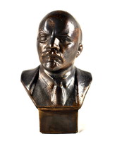 Soviet marked bronze lenin bust bust